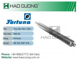 Trục lăn trên bằng sắt